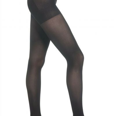 BERKSHIRE Control Top Tights Easy On Velvet Touch Black Size Small $16 - NWT